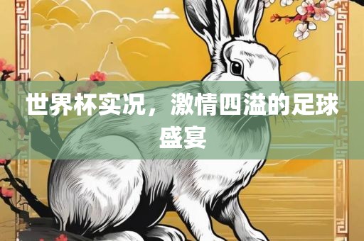 世界杯实况，激情四溢的足球盛宴