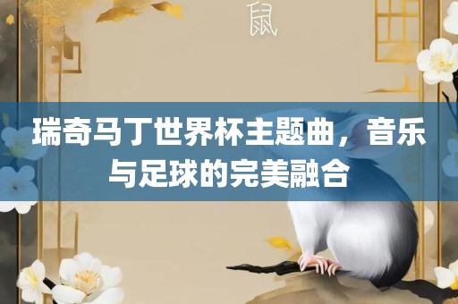 瑞奇马丁世界杯主题曲，音乐与足球的完美融合