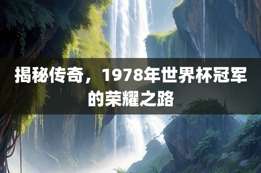 揭秘传奇，1978年世界杯冠军的荣耀之路
