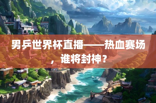 男乒世界杯直播——热血赛场，谁将封神？