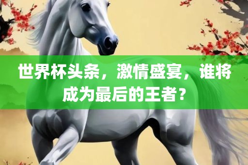 世界杯头条，激情盛宴，谁将成为最后的王者？