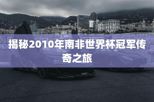 揭秘2010年南非世界杯冠军传奇之旅