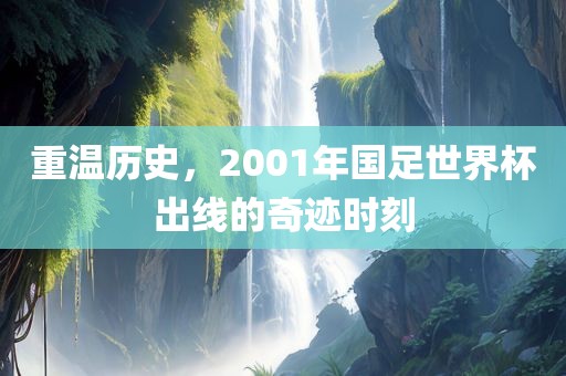 重温历史，2001年国足世界杯出线的奇迹时刻