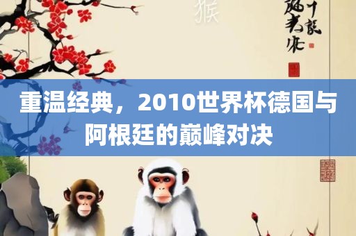 重温经典，2010世界杯德国与阿根廷的巅峰对决