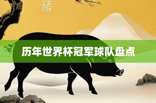 历年世界杯冠军球队盘点