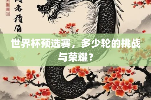 世界杯预选赛，多少轮的挑战与荣耀？