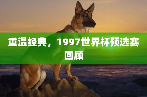重温经典，1997世界杯预选赛回顾