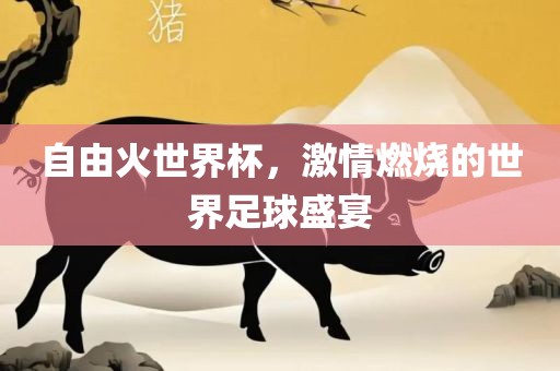 自由火世界杯，激情燃烧的世界足球盛宴