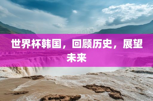 世界杯韩国，回顾历史，展望未来