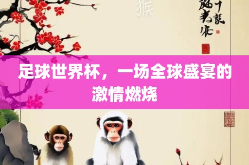 足球世界杯，一场全球盛宴的激情燃烧