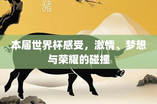 本届世界杯感受，激情、梦想与荣耀的碰撞