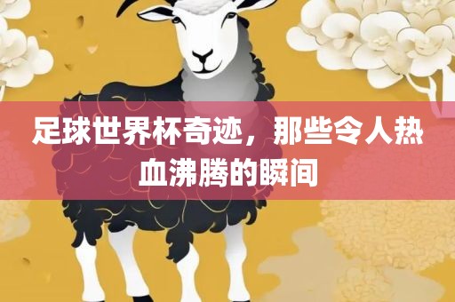 足球世界杯奇迹，那些令人热血沸腾的瞬间